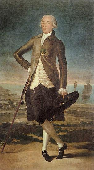 Francisco de Goya Portrait of Gaspar Melchor de Jovellanos China oil painting art